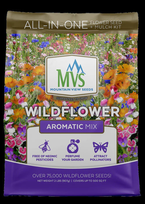 Mountain View Wildflower Seeds (Aromatic, Shady, Northeast and Hummingbird & Butterfly) - In Store Pickup Only