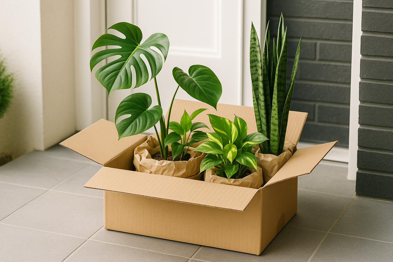 House plants shipped to you