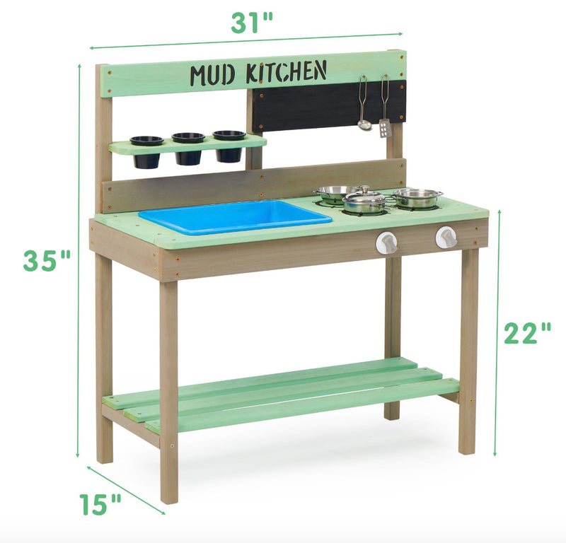 Childrens Mud Kitchen Bench