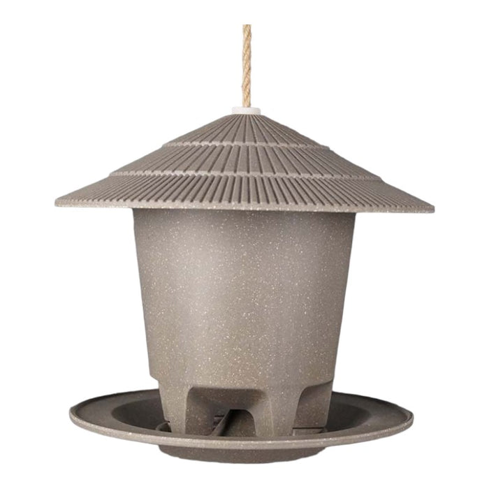 Deluxe Round Bird Feeder - Straw