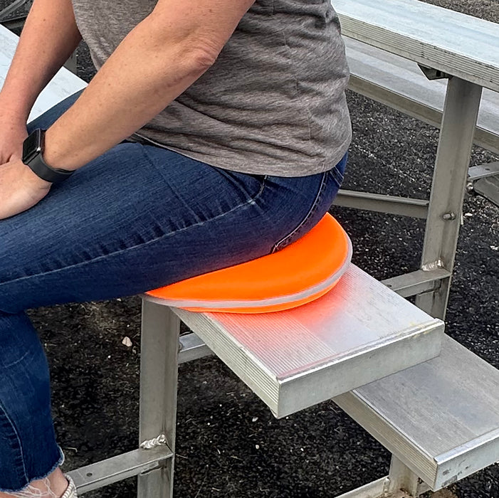 2.1 gal Orange Metal Watering Can/Memory Foam Kneel Cushion