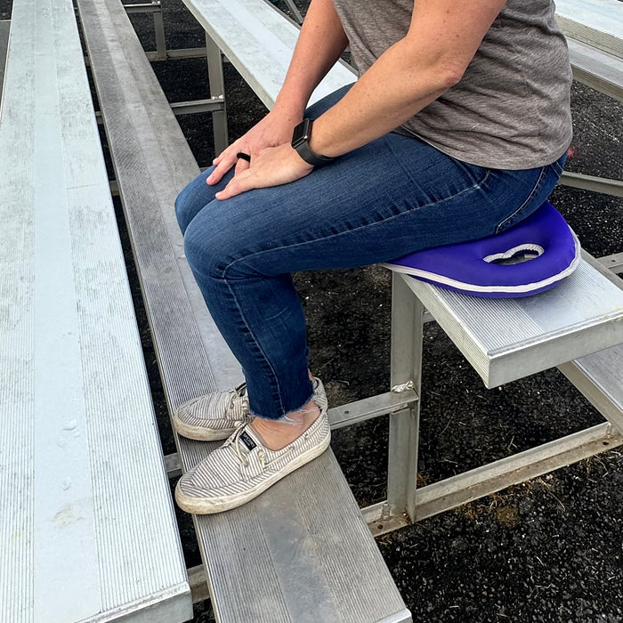 1.2 gal Violet Metal Watering Can/Memory Foam Kneel Cushion