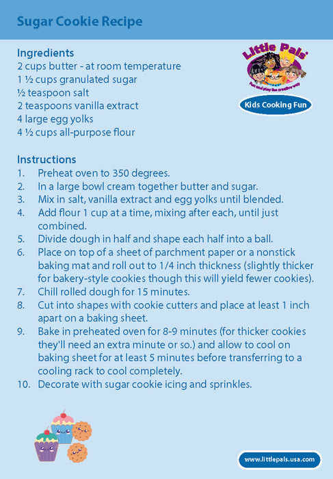 Little Pals Blue Baking Set