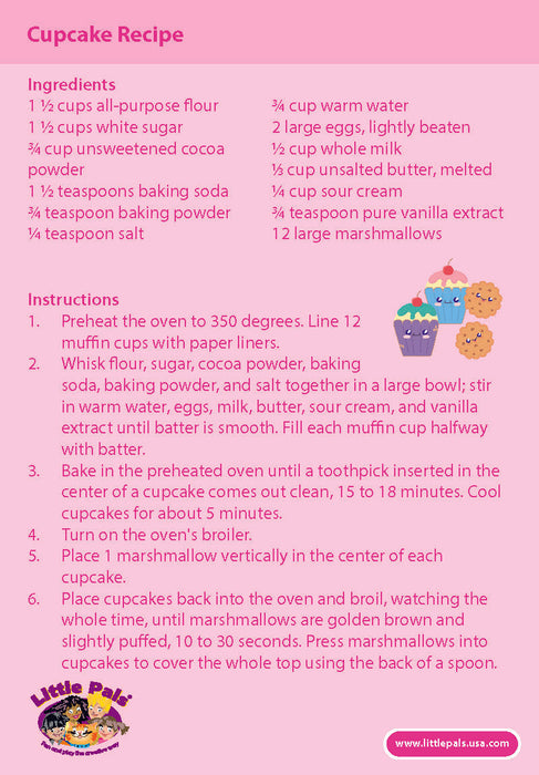 Little Pals Pink Baking Set