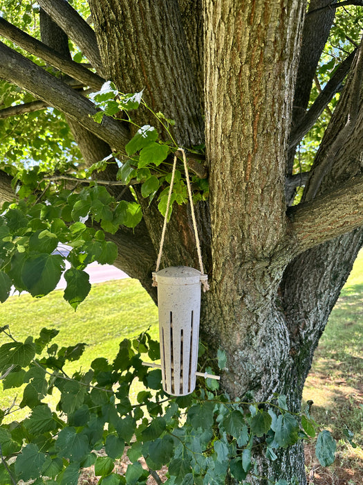 Peanut Feeder - Coffee Husks