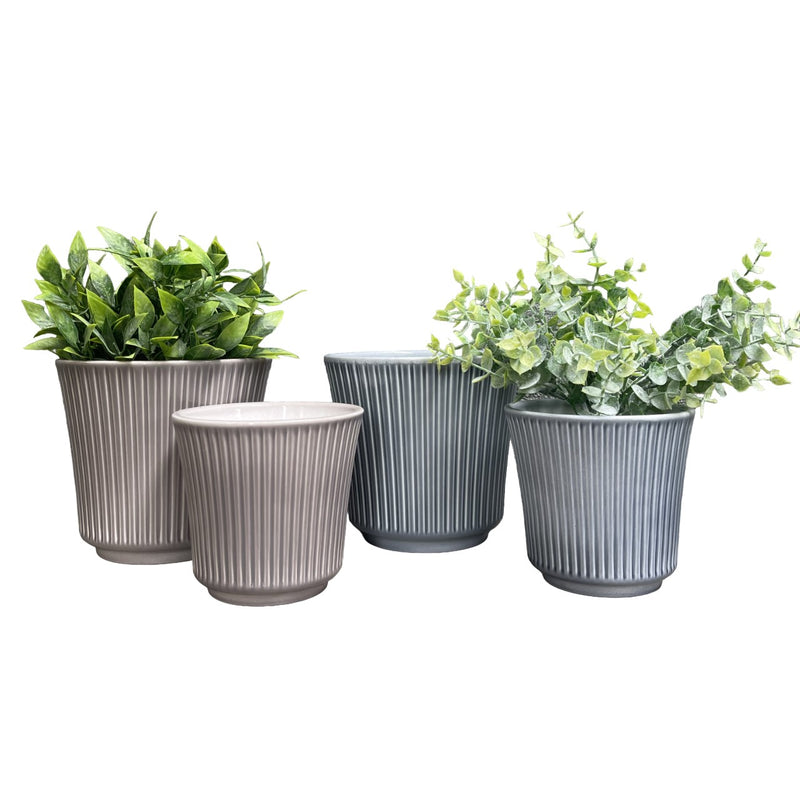 Delphi 4-Piece Indoor Ceramic Pottery Set