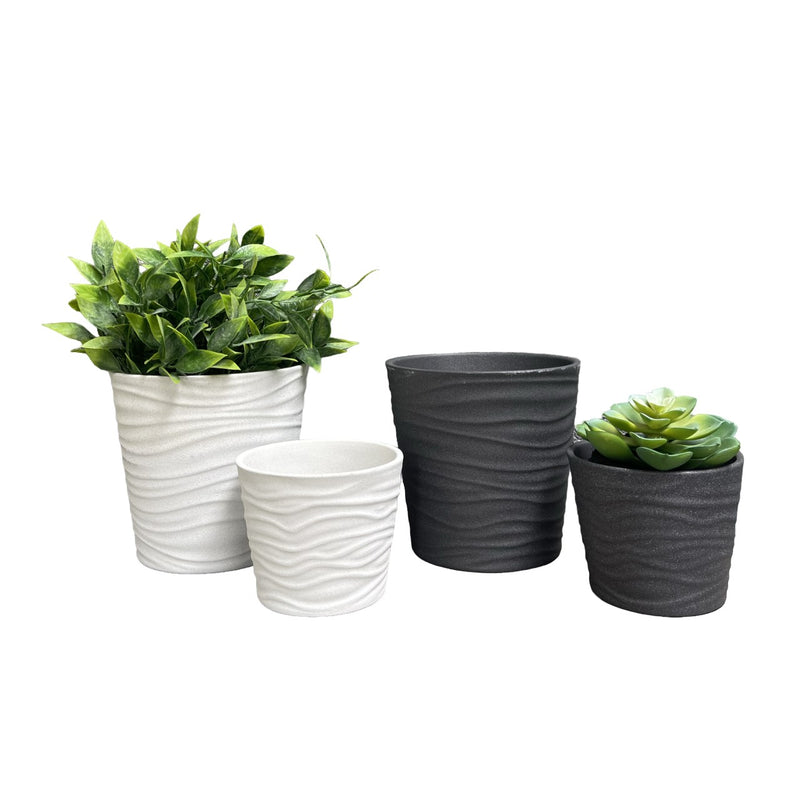 Sonora 4-Piece Indoor Ceramic Pottery Set