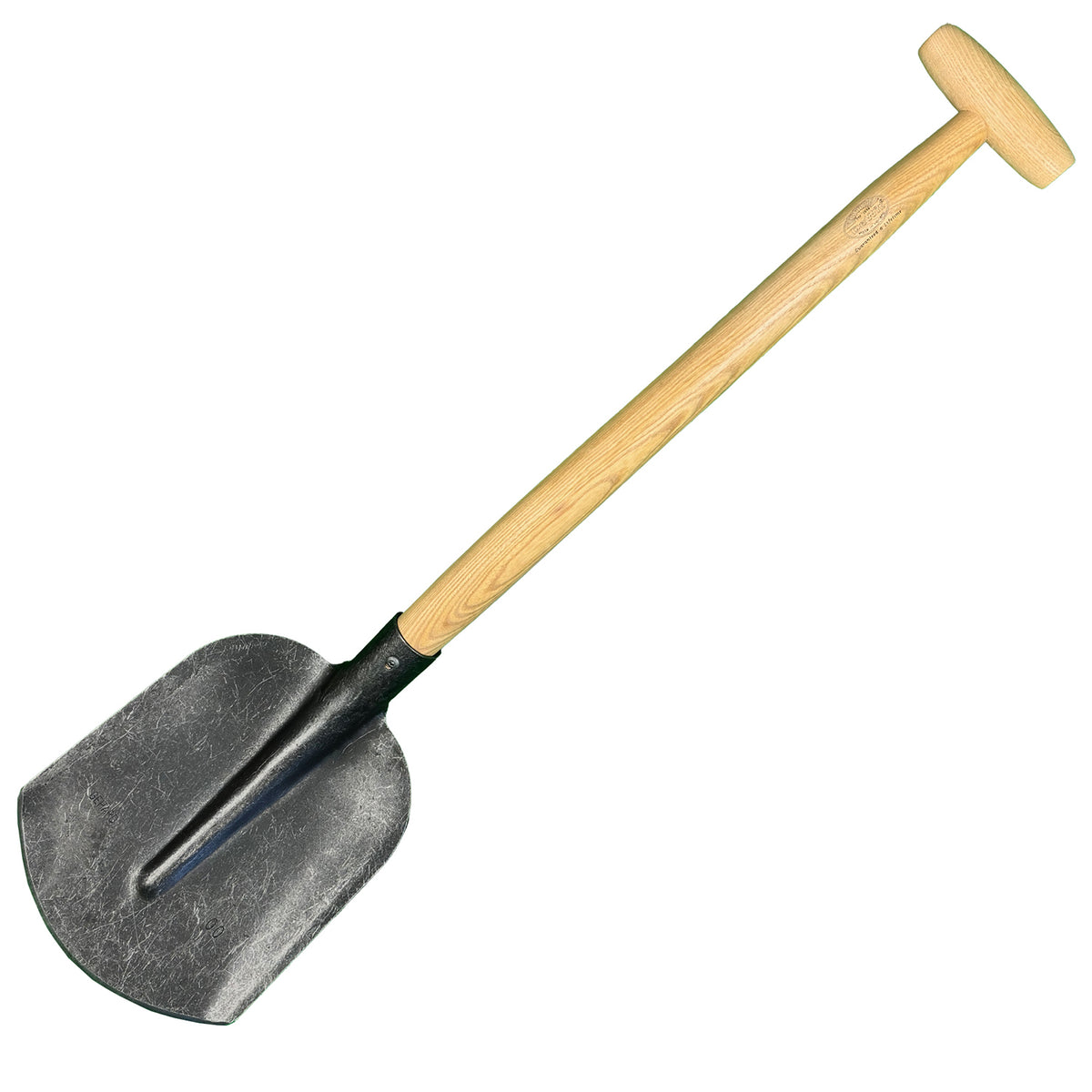 DeWit Shovel - Rounded T-Handle — The Gardeners' Choice