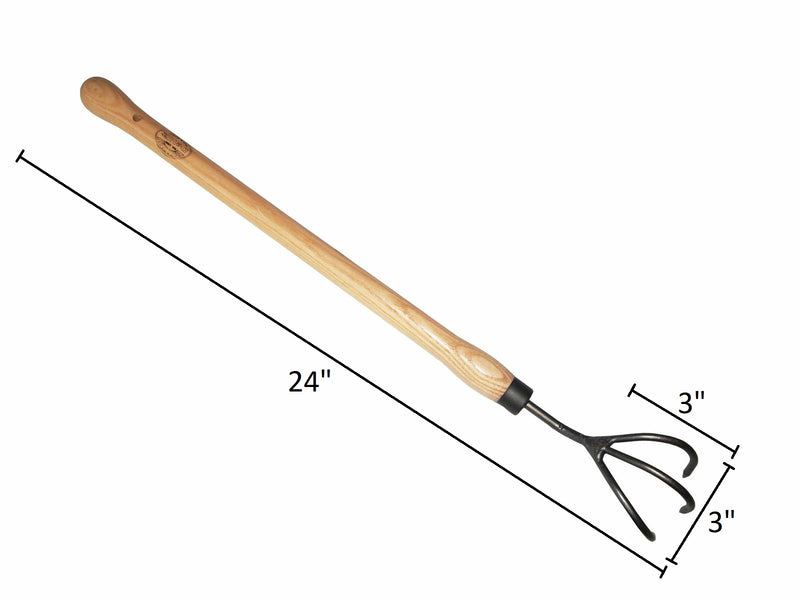 DeWit Cultivator - 3 Tine Drop Grip
