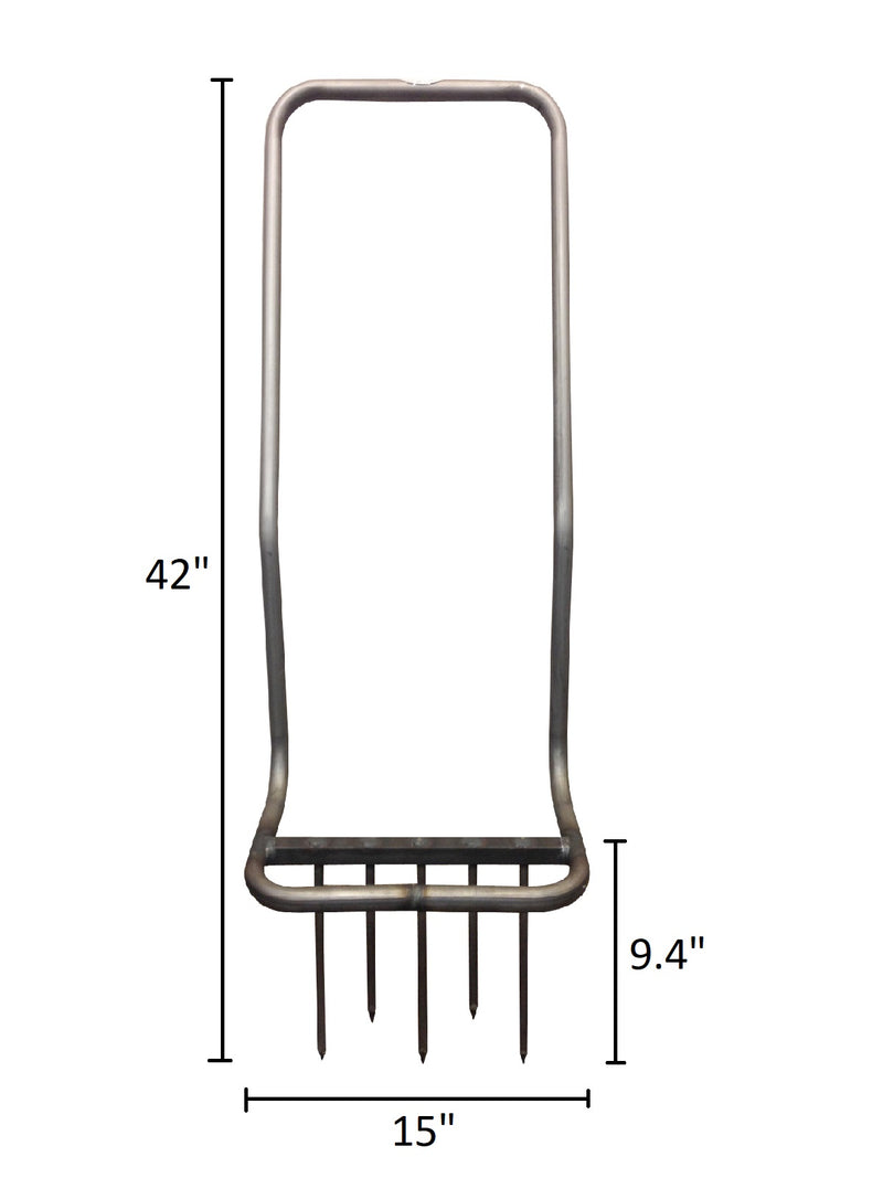 DeWit Grelinette - Galvanized Broadfork