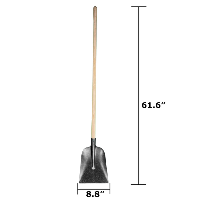 DeWit Shovel - Square Point Straight Handle