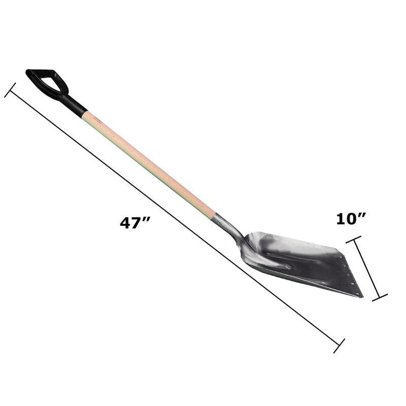 DeWit Shovel - Aluminum Scoop D Grip