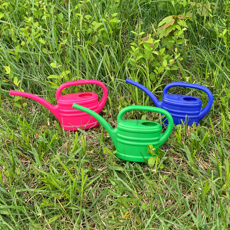 1 pt Green Plastic Watering Can