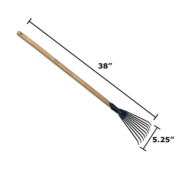DeWit Junior Rake - Leaf Long Handle