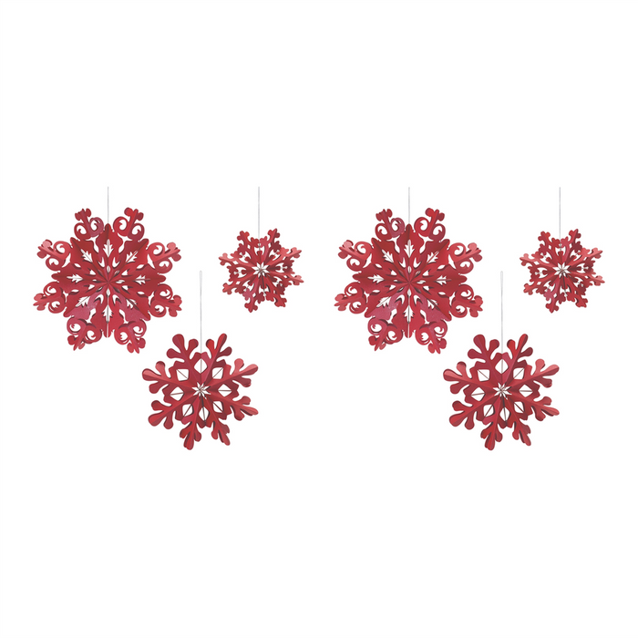 Paper Snowflake Ornament (Set of 6)