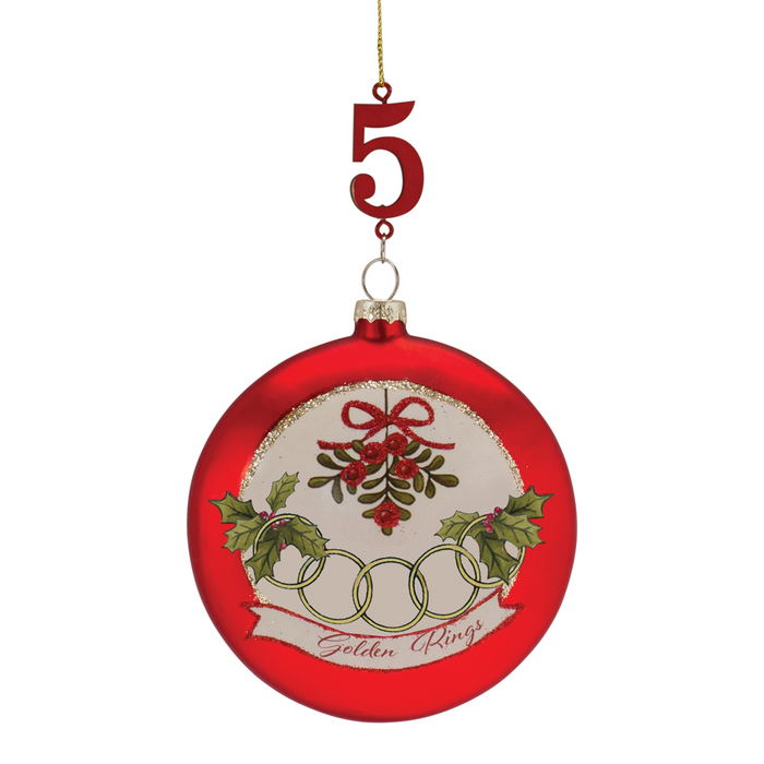 Twelve Days of Christmas Ornament (Set of 12)