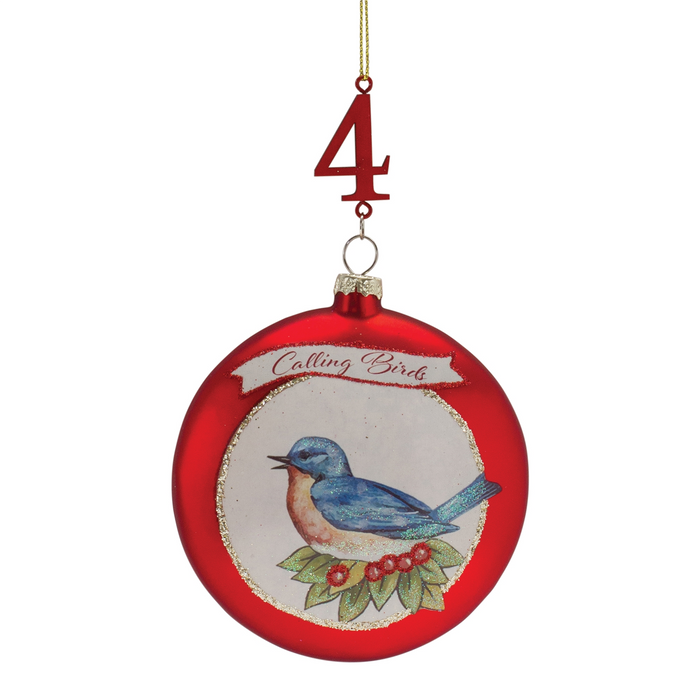 Twelve Days of Christmas Ornament (Set of 12)