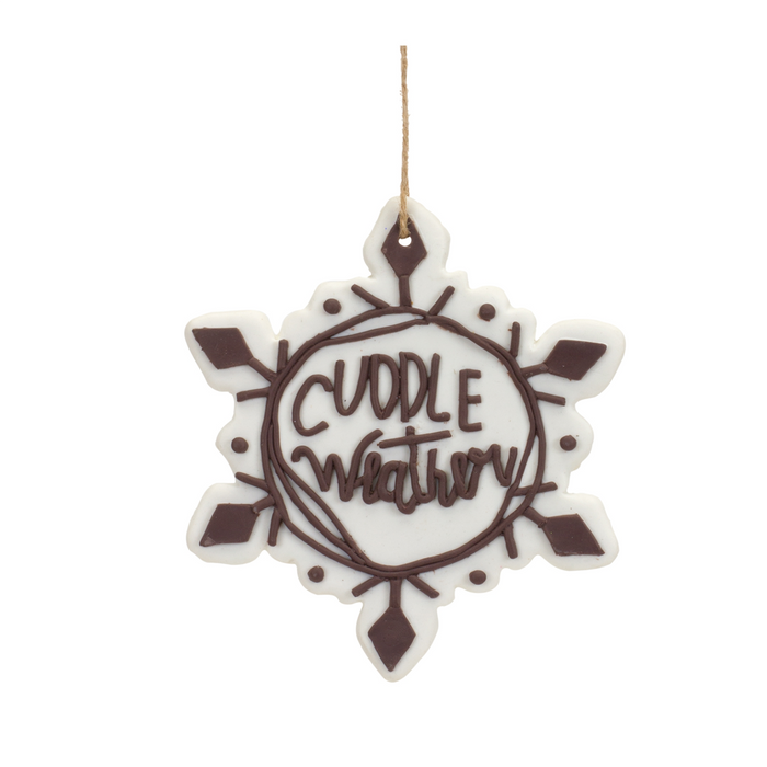 Cut Cookie Design Snowflake Ornament (Set of 12)