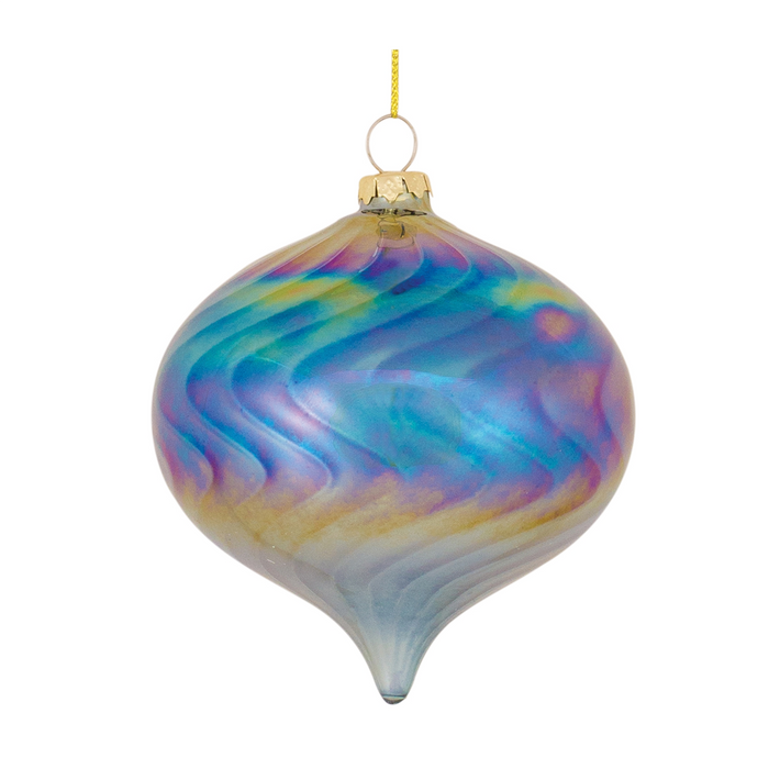 Ornament (Set of 6) 4.75"H, 4.75"H, 7"H Glass
