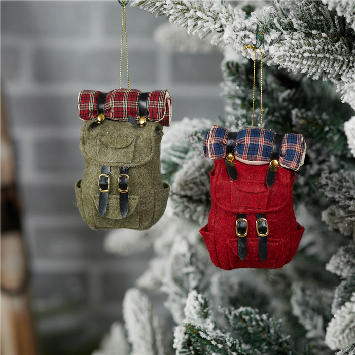 Hiking Backpack Ornament (Set of 12)