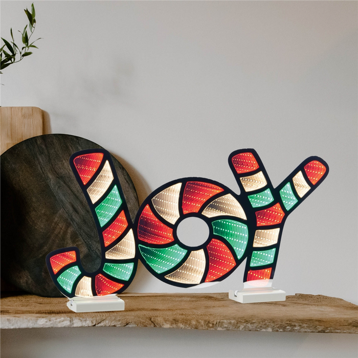 "Joy" Holiday Ekkolight 15.74"L