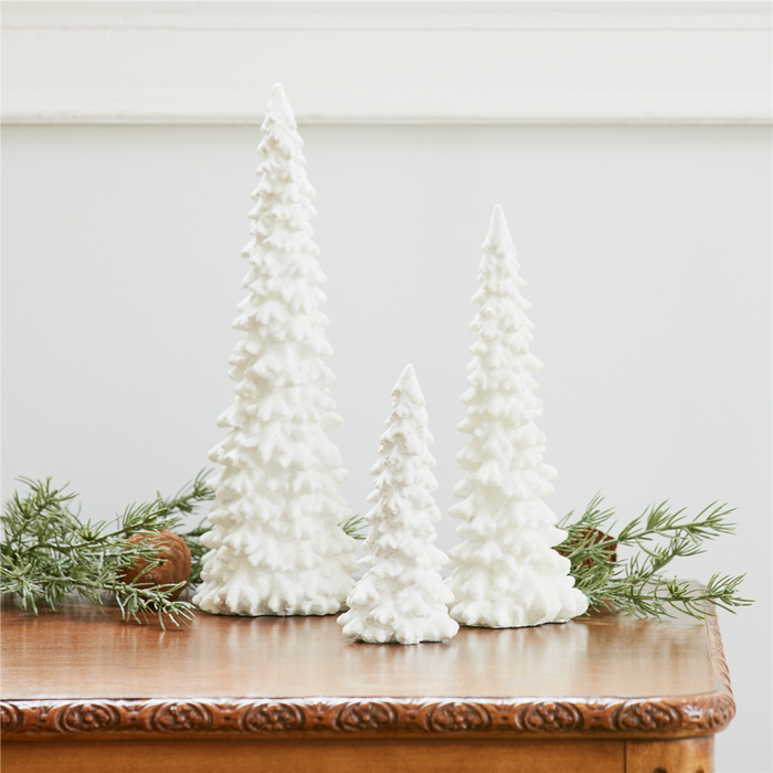 Off-White Tabletop Holiday Tree (Set of 6)