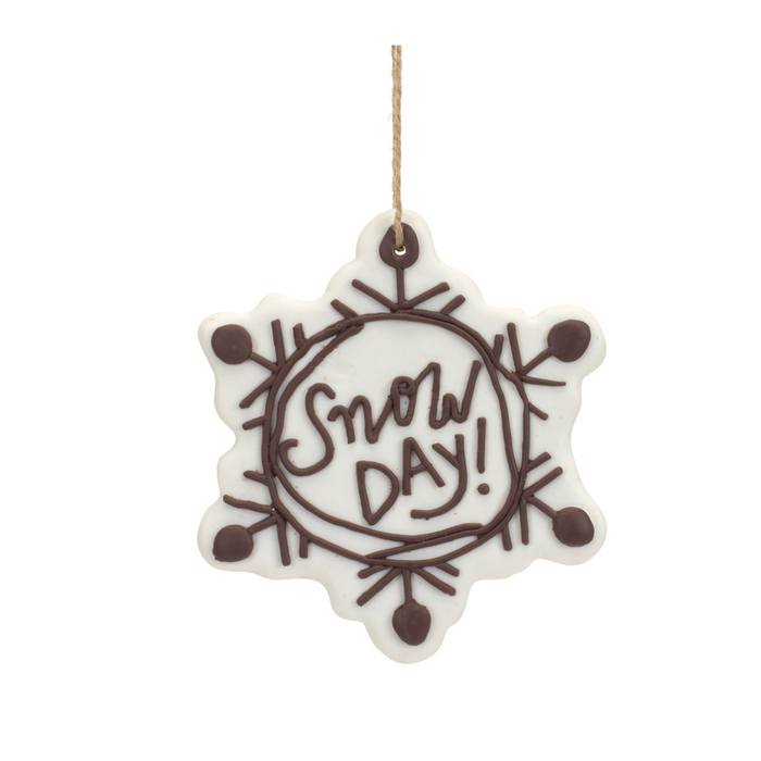 Cut Cookie Design Snowflake Ornament (Set of 12)