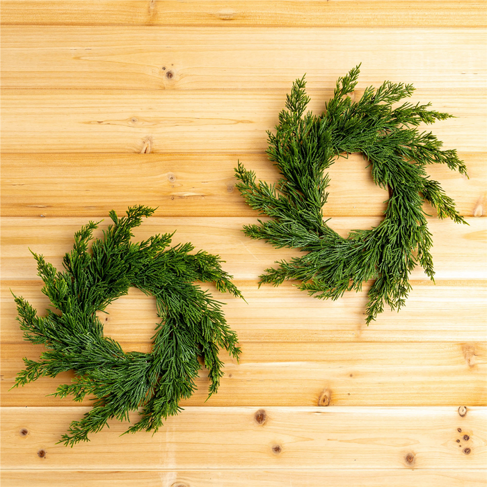 Pine Candle Ring (Set of 2)