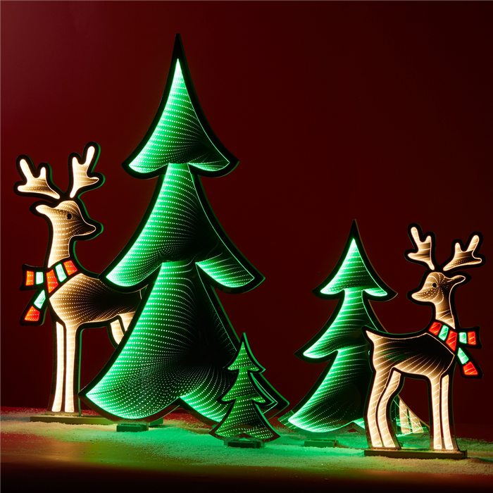 Deer with Scarf Ekkolight 33"H