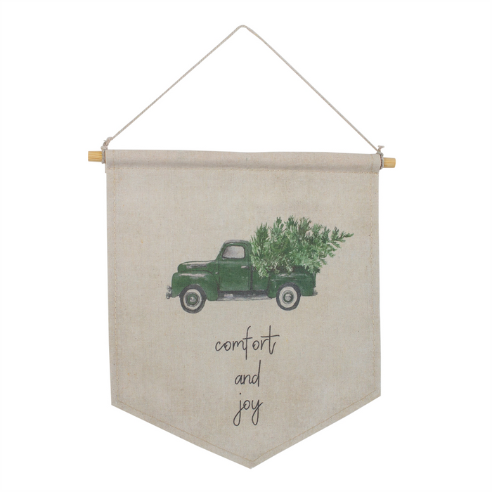 Canvas Christmas Banner (Set of 2)
