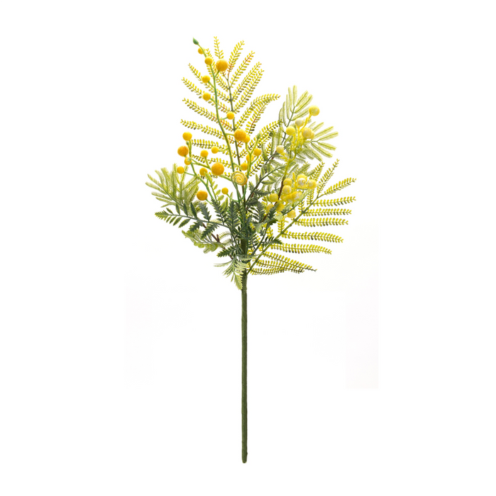 Mimosa Spray (Set of 6) 21.5”H Plastic
