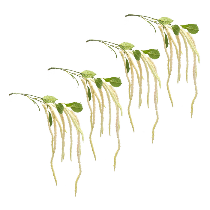 Amaranthus Stem (Set of 4) 53.25”H Plastic/Polyester