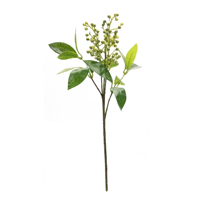 Berry Spray (Set of 6) 16”H Plastic/Polyester