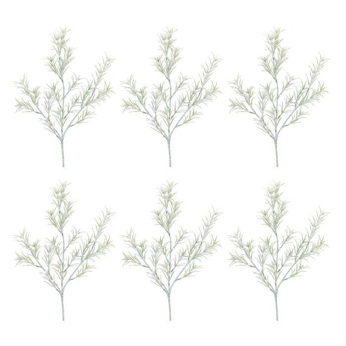 Rosemary Spray (Set of 6) 20.5”H Plastic