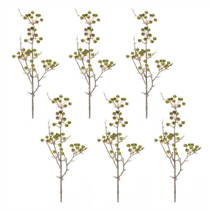 Winter Berry Pod Spray (Set of 12)