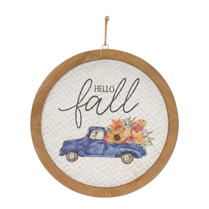 Fall Harvest Plaque (Set of 2)