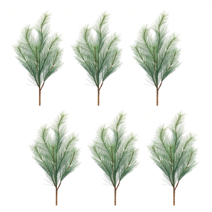 Long Needle Pine Spray (Set of 6)