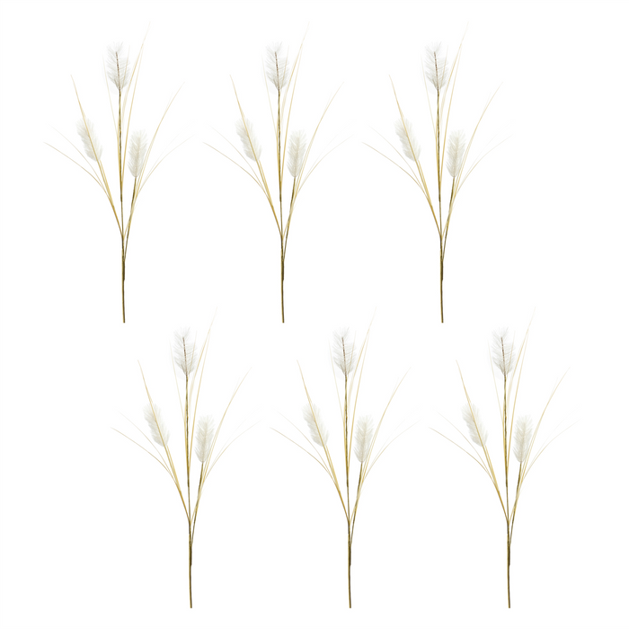 Rabbit Tail Spray (Set of 6) 45.5”H Plastic