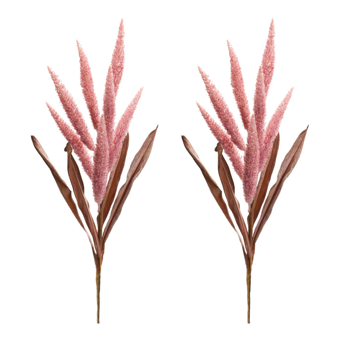 Foxtail Stem (Set of 2) 35.5”H Polyester
