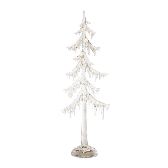 LED Acrylic Dripping Pine Tree (Set of 2)