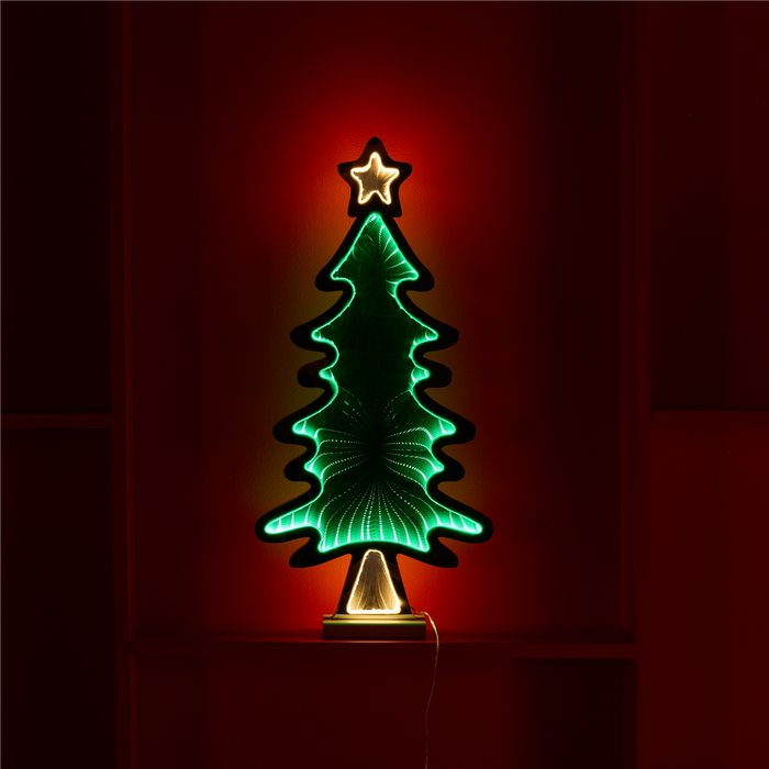 Christmas Tree Ekko Light Display 25"H