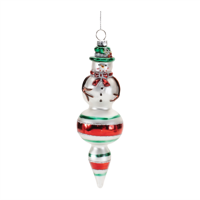 Snowman Drop Ornament (Set of 12)