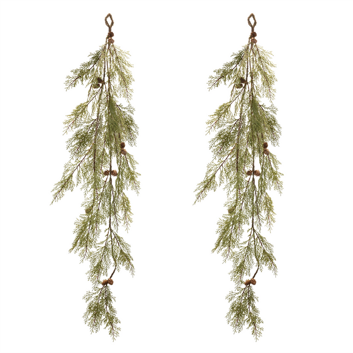 Pine and Pinecone Garland (Set of 2)