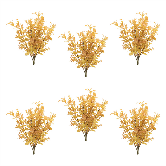 Mixed Fall Foliage Bush (Set of 6)