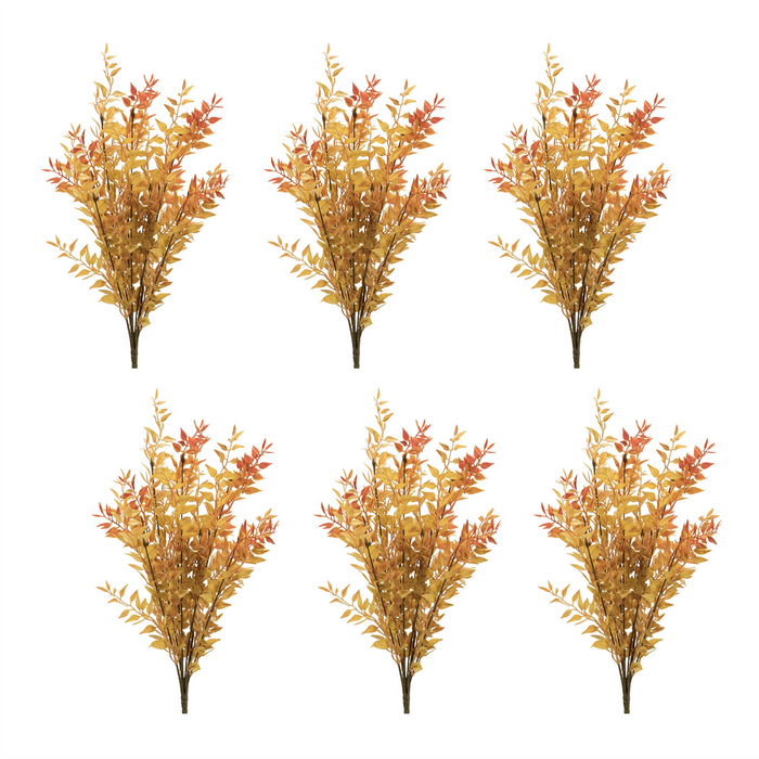 Fall Foliage Bush (Set of 6)