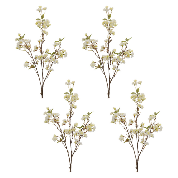 Blossom Branch (Set of 4) 44”H Fabric
