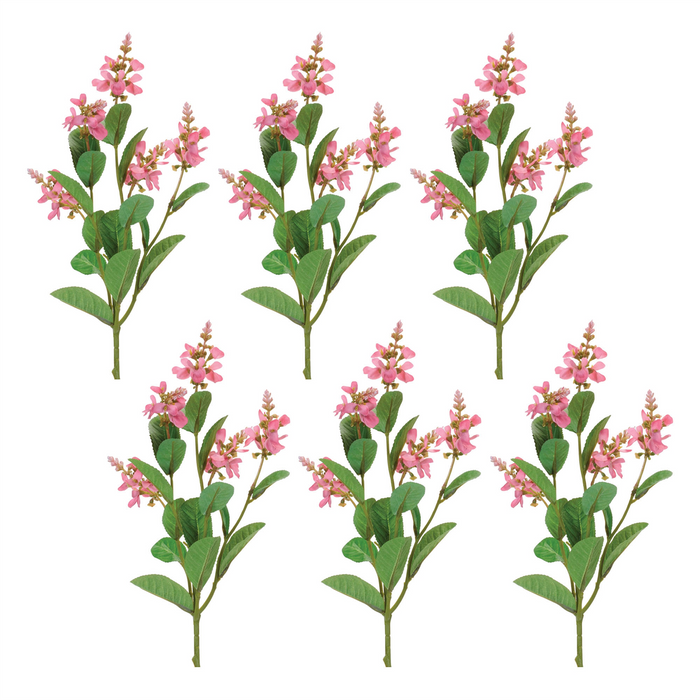 Blossom Flower (Set of 6) 26.5”H Fabric