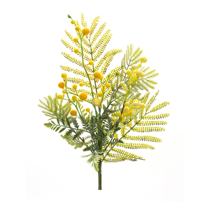 Mimosa Spray (Set of 6) 21.5”H Plastic