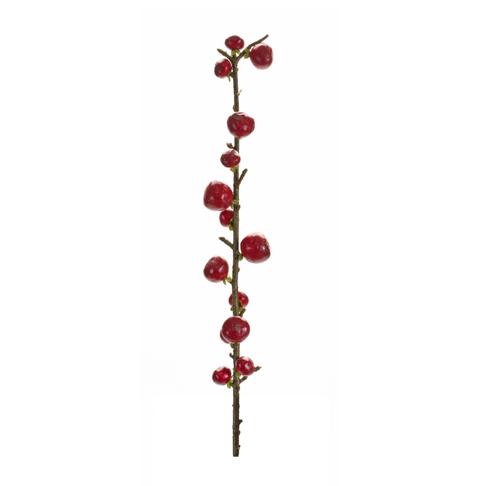Berry Spray (Set of 6) 33.25”H Plastic