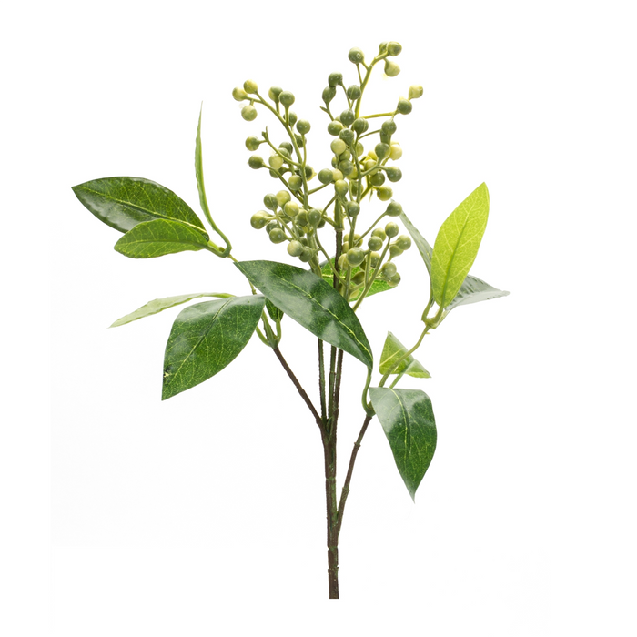 Berry Spray (Set of 6) 16”H Plastic/Polyester